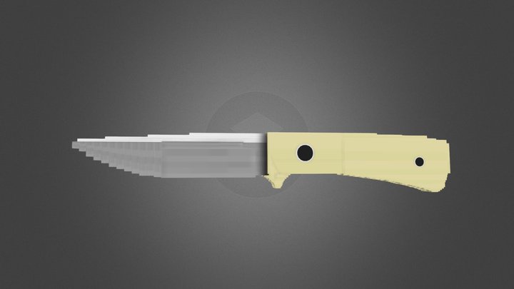 Knife 3D Model