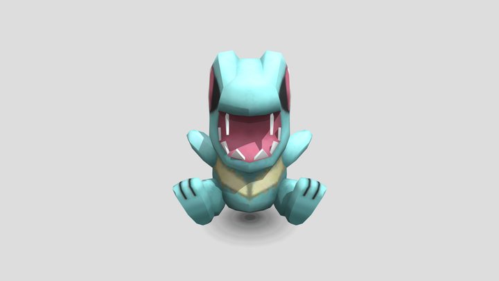 [Pokemon OR/AS] Totodile Doll – Modello 3D gratuito STL