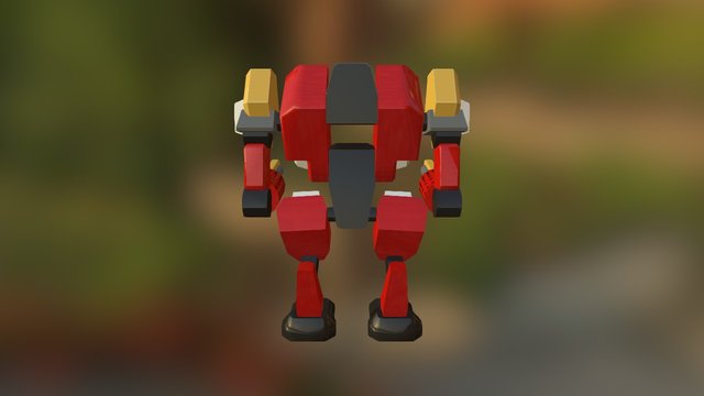 Mech Ranger 3D Model