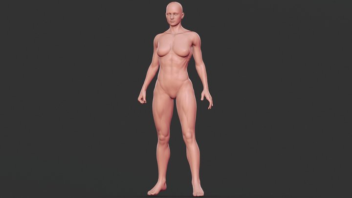 girl 3D Model
