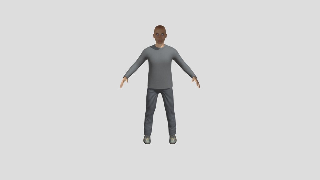 Kim Character Rigged