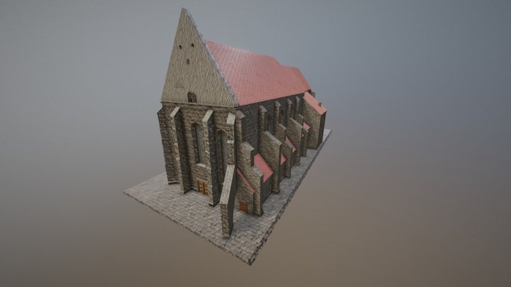 Biserica Reformata L3 v1 3D Model