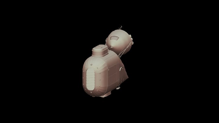 Gru's Car 3D Model