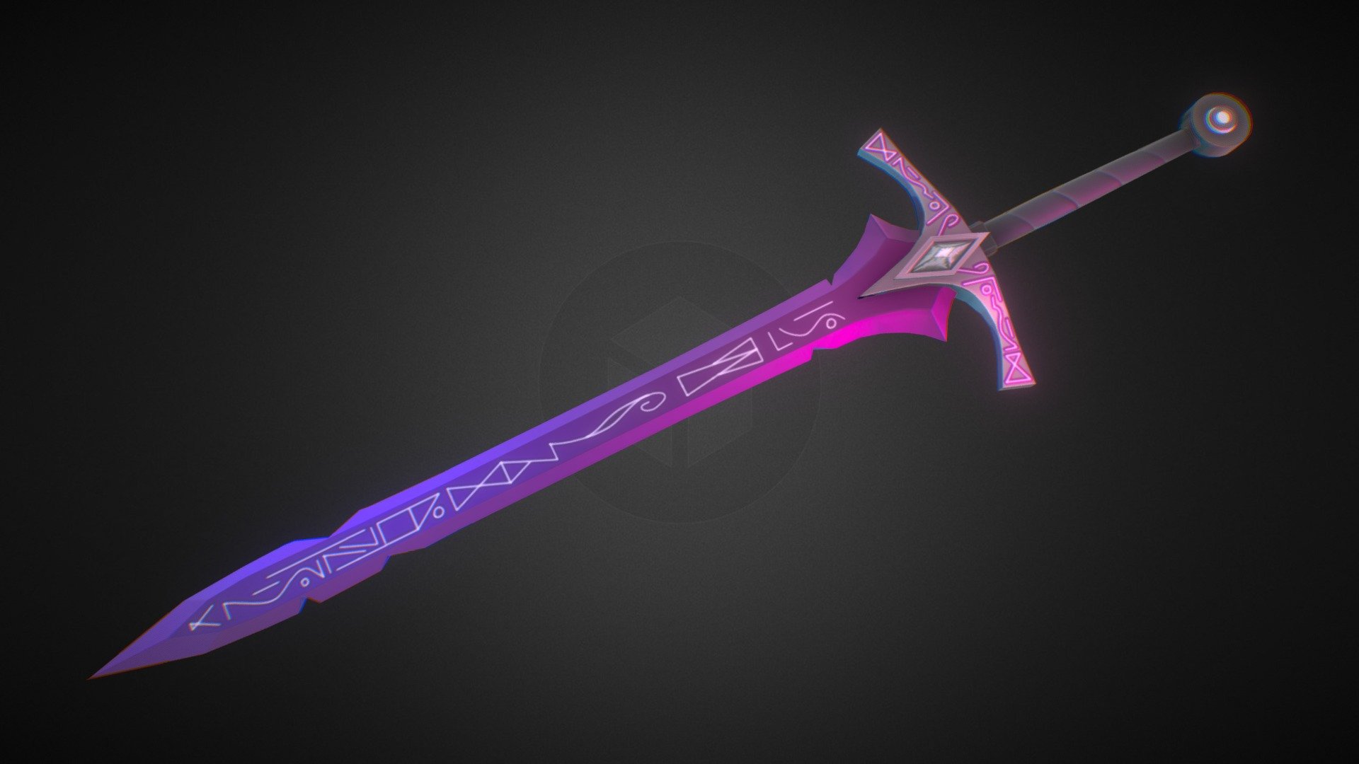 Sword_Low - 3D model by -Overlord- (@irinsa99) [58730d2] - Sketchfab