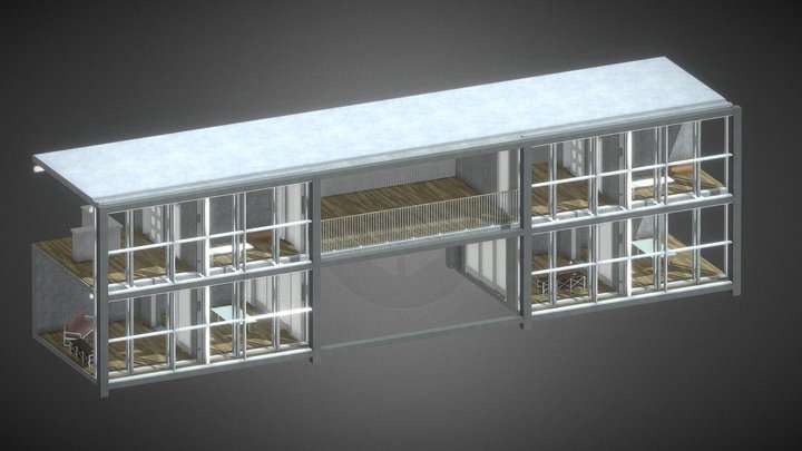 Multi_Office_Building 3D Model