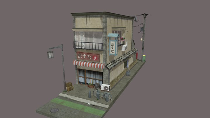 DAE Rowhomes - Tokyo 3D Model