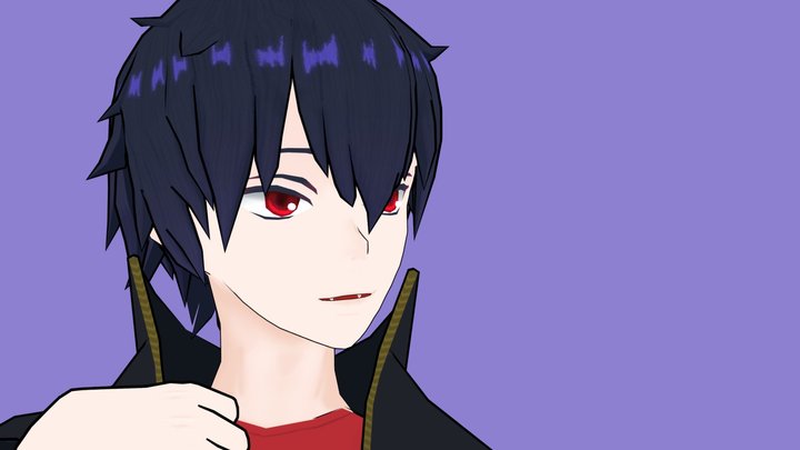 黒雲ラクライ / KokunRakurai 3D Model