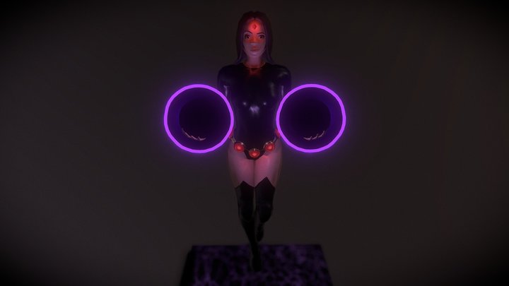 Raven 3D Model