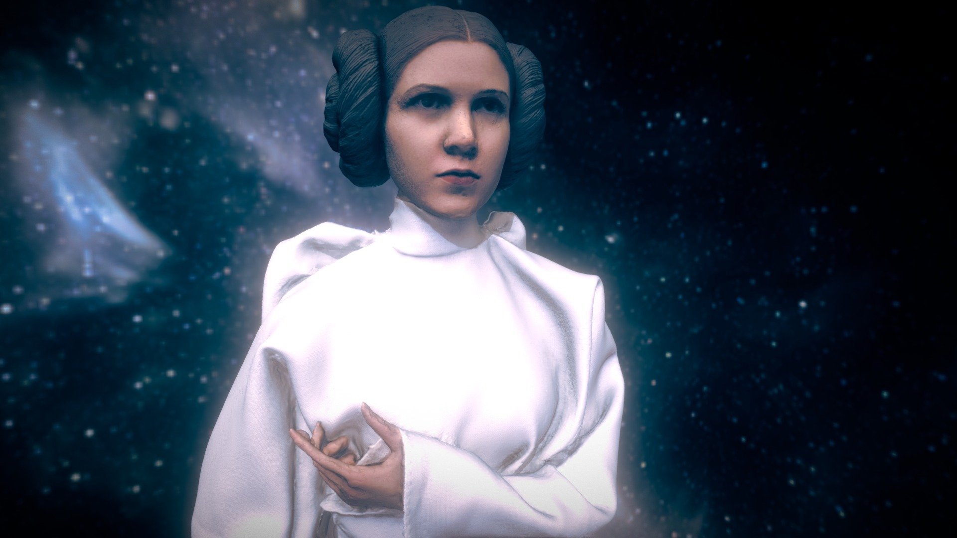 Leia Hot Toys scan - Download Free 3D model by moggbomber [587465b] - Sketchfab