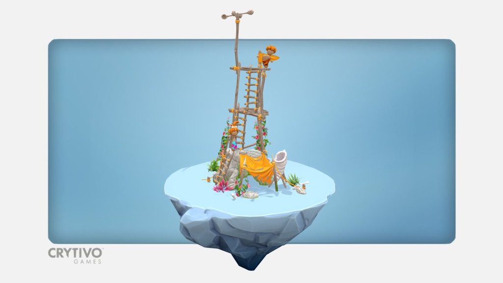 Stone Age Weather Forecast Tower 3d Model By The Universim