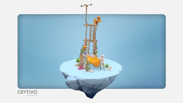 Stone Age - Weather Forecast Tower 3D Model