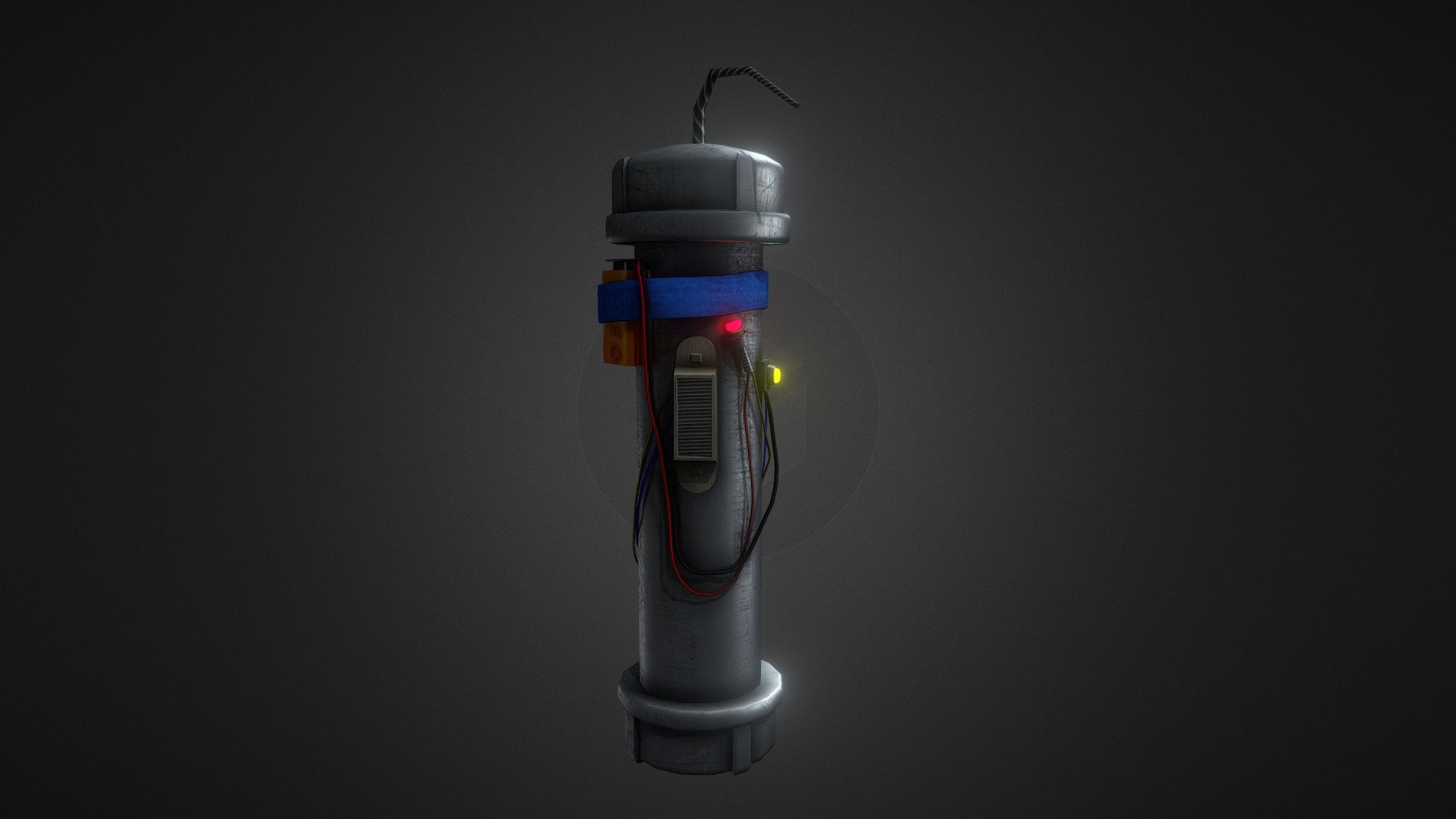 Pipe Bomb [Game-Ready, Mobile Friendly] - Download Free 3D model by ...