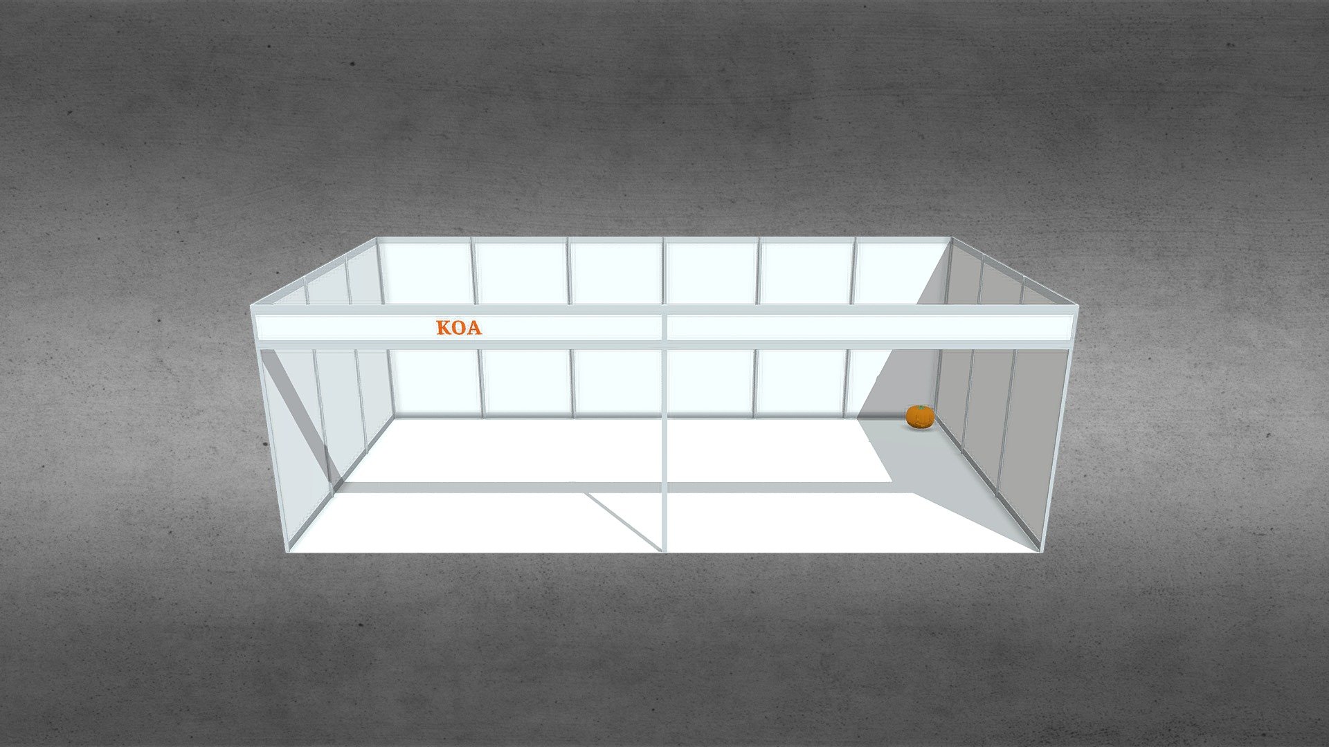 鋁料攤位3D