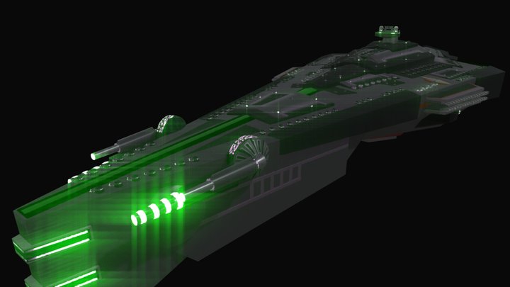 Star Wars - Execuclipse Star Dreadnought 3D Model