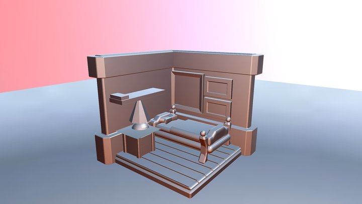 BeD Room 3D Model