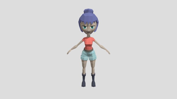 Anime 3D Model