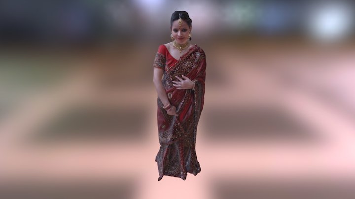 Shevani Bride 150mm 3D Model