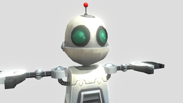 Clank r&c model ps2 3D Model