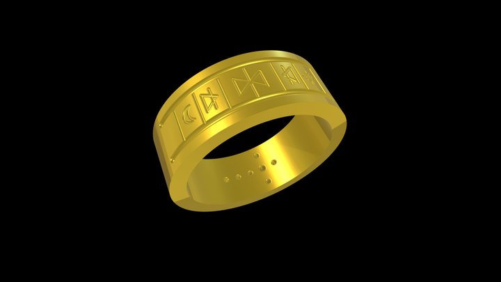bague sans pierre #4808 3D Model