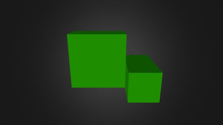 Green Piece 3D Model