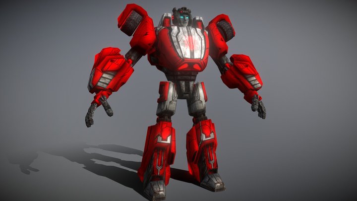Trasformers Fall Of Cybertron Sideswipe – Modello 3D gratuito STL