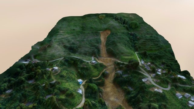 Landslide - Rilpola, Badulla, Sri Lanka 3D Model