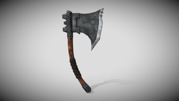 Nordic Axe 3D Model