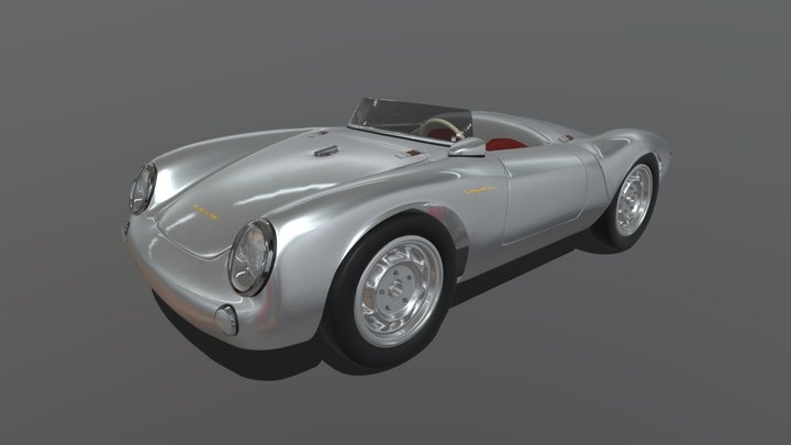 Porsche Spyder 3D Model