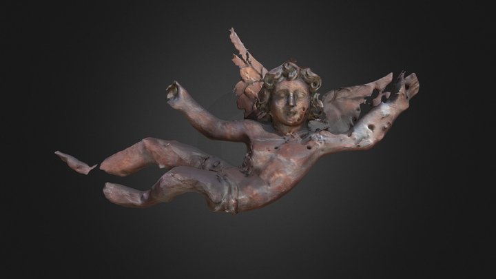 Angelot ornemental (work in progress) 3D Model