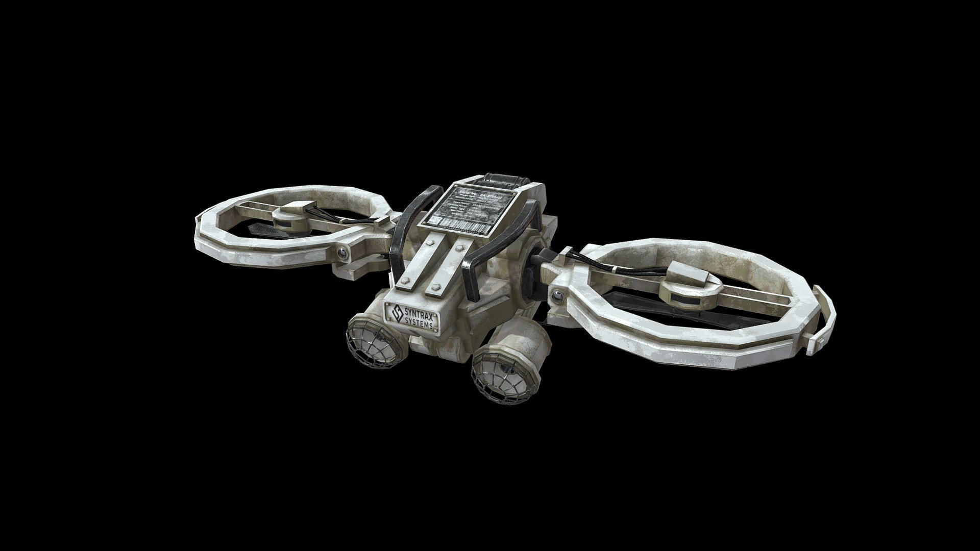 sci fi drone - Download Free 3D model by leoxx300 [5881038] - Sketchfab