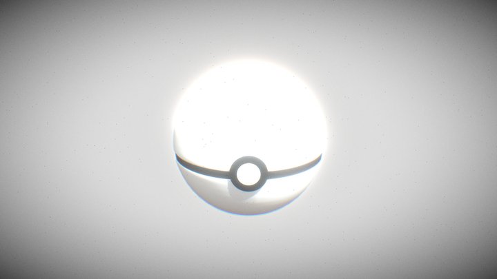 Poke Ball 3D Model