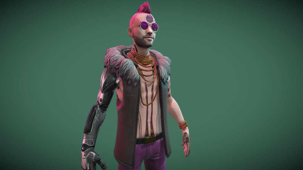 Readyplayerme Cyberpunk