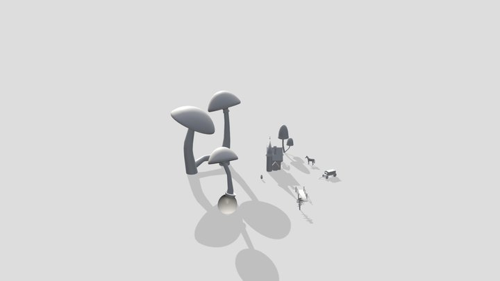 Magic House 3D Model