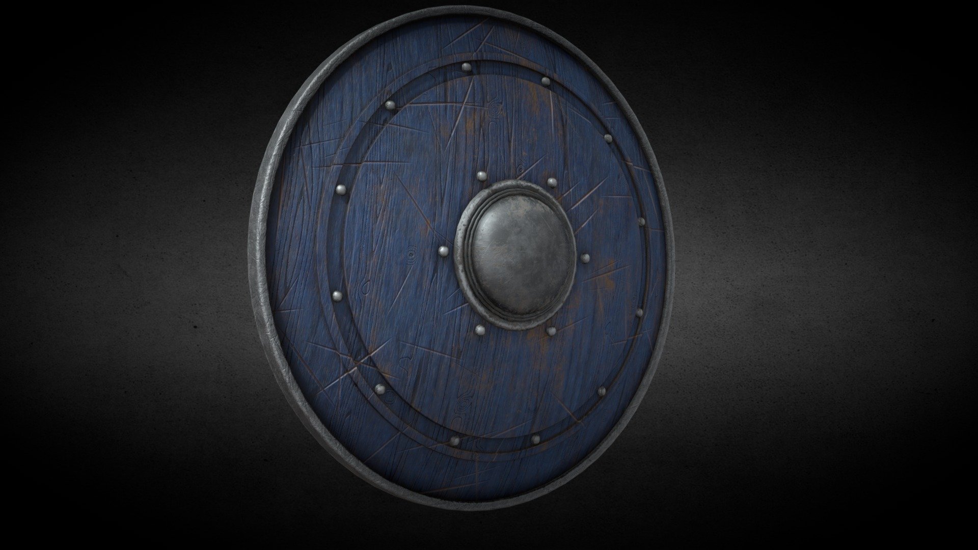 (Free)Medieval Knight Shield|Game-Ready 3D Model - Download Free 3D ...