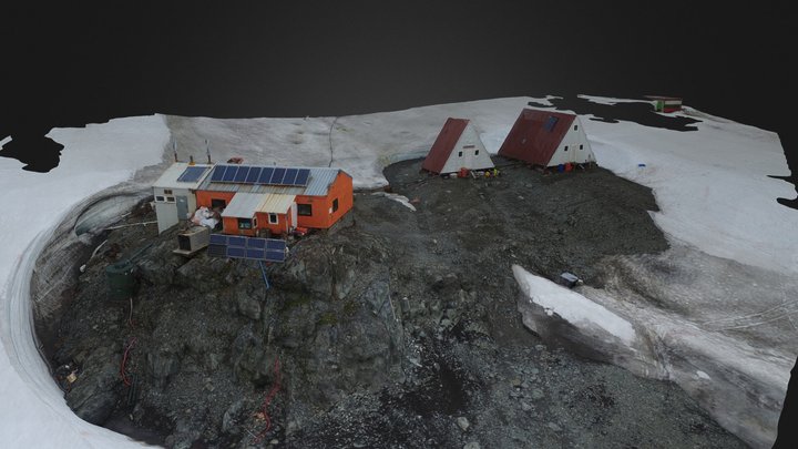 Base Antártica Búlgara "St Kliment Ohridski" 3D Model