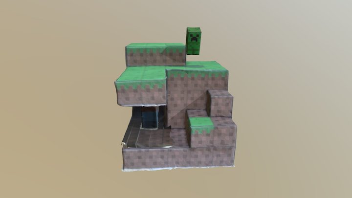 Minecraft Papercraft 3D Model