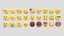 Free Social Smiley/Emoji Pack 2 - Download Free 3D model by 3D-LAND ...