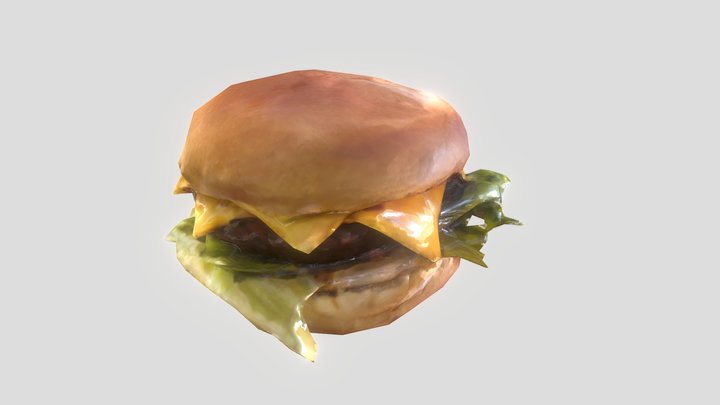 scanned Hamburger (game ready)