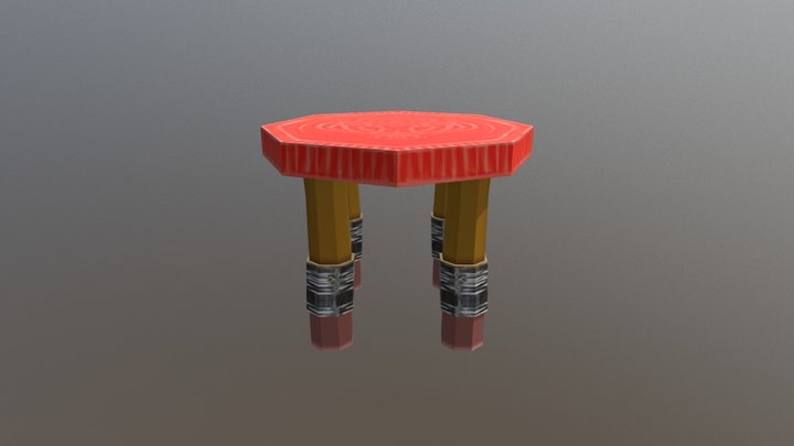 Table FBX2 3D Model