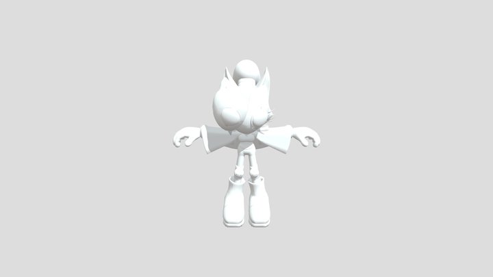 Whisper the Wolf 3D Model