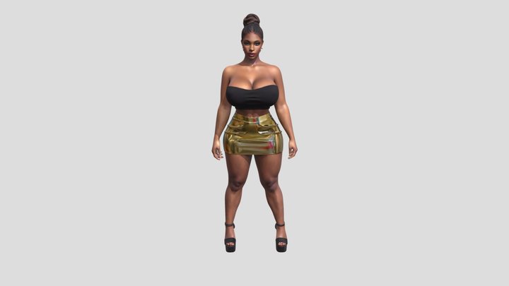 Gilded Confidence 3D Model