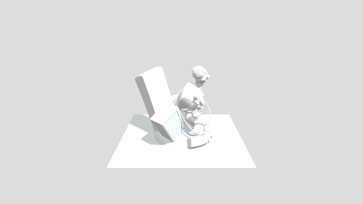 Kickstarter Figure 3D Model