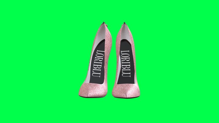 Shoes Female Loriblu N140217 3D Model