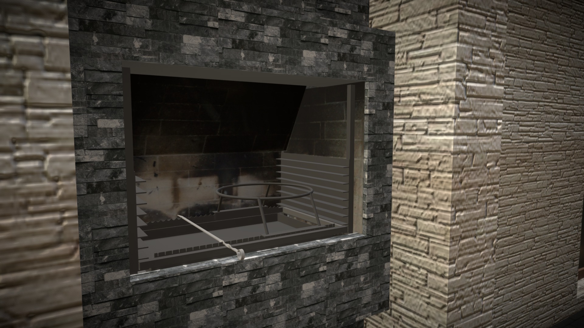 fireplace