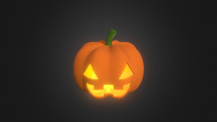 Halloween pumpkin 3D Model