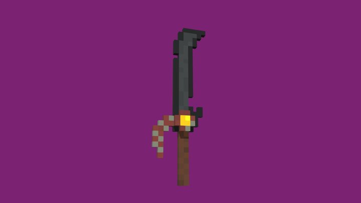 Demon King's Dagger 3D Model