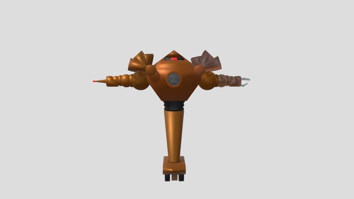 Zurg's Robot Toy Story 2 3D Model