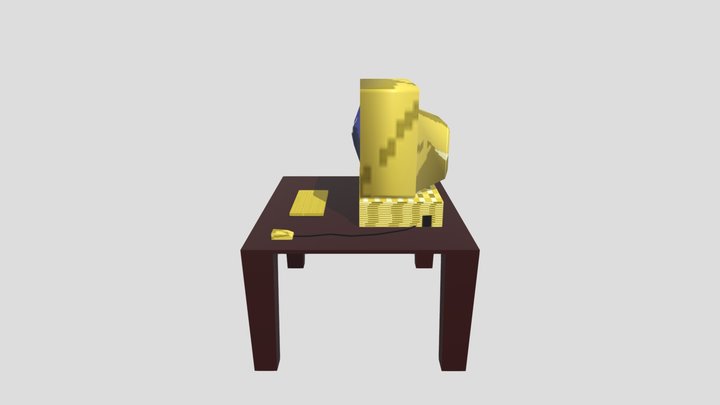 retro pc 3d model – Free 3D Model STL