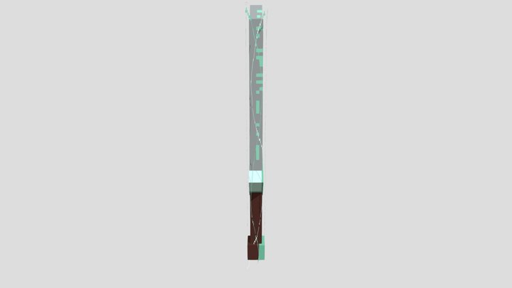 mystic sword 3D Model