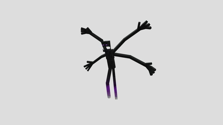 3D Model: Minecraft EnderMan ~ Buy Now #90659393